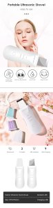 LouisWill Ultrasonic Skin Scrubber Skin Care Machine Skin Massager Facial Pore Cleanser Peeling Shovel Lift Machine Vibration Removal Blackhead Cleansing Deep Face Cleaning Machine for Skin Care