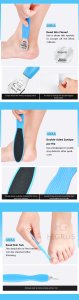 MAYTTO Foot File Pedicure Kit Callus Remover Stainless Steel Pedicure Rasp Tools Feet Exfoliating Scrubber Heel Calluses File Scraping Foot Care Foot Scraper Pedicure Planer Tool Set for Dry and Wet Feet