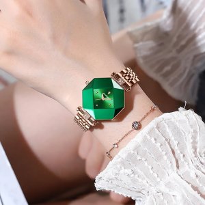 Poedaghar Woman watch Luxury Green