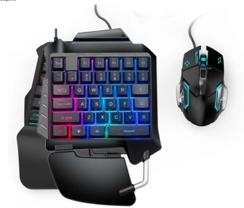 K-Snake Mobile Gaming RGB Keyboard & Mouse Combo set Black