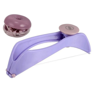 Mini Facial Hair Removal Epilator Women Hair Remover Spring Threading Face Defeatherer for Cheeks Eyebrow DIY Makeup Beauty Tool