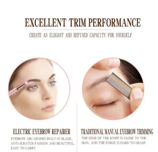 Smart Automatic Razor Epilator Beauty Hair Removal Trimmer Electric Eyebrow Trimmer Pen Implement Man Woman Clean Ladies' Shaver