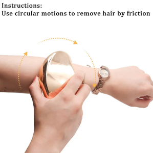 Nano Crystal Painless and Easy Hair Remover Washable Reusable Hair Removal Tools Glass Foot Scrubber Foot Plate File Skin Care