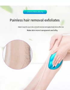 Nano Crystal Painless and Easy Hair Remover Washable Reusable Hair Removal Tools Glass Foot Scrubber Foot Plate File Skin Care