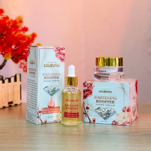 Diamond Whitening Booster Night Cream 15g & Diamond Whitening Booster Serum 40g Combo Pack