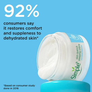 Simple Water Boost Skin Quench Sleeping Cream 50ml