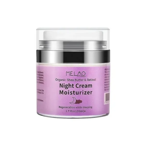 MELAO Organic Shea Butter Retinol Moisturizer Nourishing Night Cream 50ml