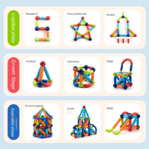 New Blocks Building Toy Set 42 Pieces for kids Educational Construction Toys to Play & Learn