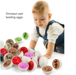 12 Matching Eggs Montessori Sensory Baby Toys Easter Eggs Chicken Colors Shapes Sorter Learning Educational Toy For Kids Gifts