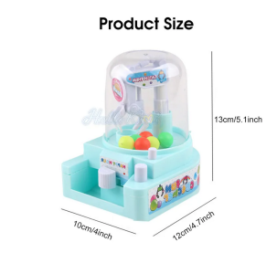 HelloKimi Mini Claw M achine Kids Grab Ball Candy Doll Machine Candy Catcher Gum Crane Kids Party Toys Role Play Baby Toys Desktop Claw Baby Children Crane