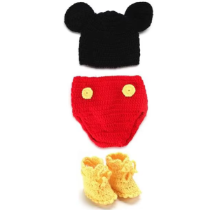 Baby animal costumes mouse Baby Newborn milestone Photo Props infant Hat Photography Birth celebration