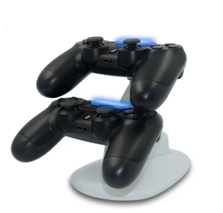 Controller Charger Dock LED Dual USB PS4 Charging Stand Station Cradle for Sony Playstation 4 PS4 / PS4 Pro /PS4 Slim Controller