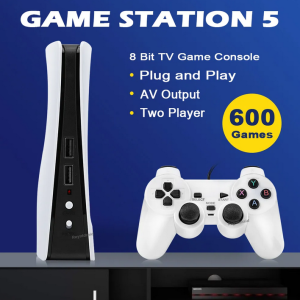 NEW GS5 Pro G620 Video Game Console With 620 Classic Game 8 Bit TV Console Retro Handheld USB Two Wired Gaming Player AV Output