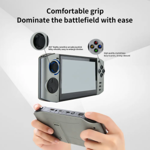 Coodio Double Battle Handheld Game Console 5.1-inch Hd Large Screen Mp3 Music Player Function Home Retro Joystick Gaming