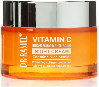 Dr. Rashel Vitamin C Brightening & Anti-aging Whitening Night Cream (PRC) - 50GM