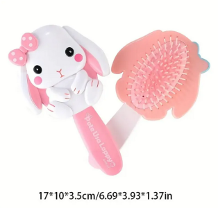 Cute Air Cushion Comb for Children Girls KT Comb Distribution Line Air Bag Comb Princess Baby Massage Electrostatic Cartoon Hair