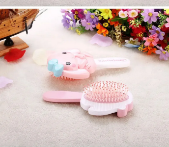 Cute Air Cushion Comb for Children Girls KT Comb Distribution Line Air Bag Comb Princess Baby Massage Electrostatic Cartoon Hair