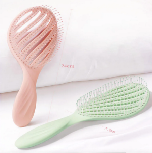 Curly Hair Styling Comb Arc Nine Ribs Comb Big Bend Comb Scalp Massage Comb Men's Greasy Hair Comb
