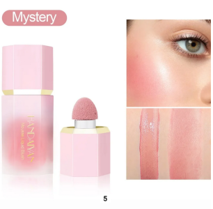 Beauty Makeup 5 Color Blush Liquid Naturally Brighten Up Skin Color Waterproof Cosmetics