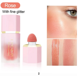 Beauty Makeup 5 Color Blush Liquid Naturally Brighten Up Skin Color Waterproof Cosmetics