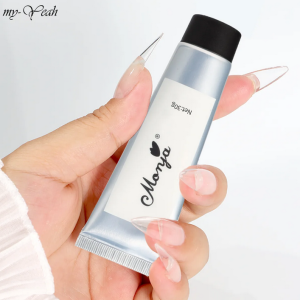 Myyeah 30g Solid Non Stick Nail UV Builder Gel for Fake Tips Extension Adhesive Clear Glue Acrylic Fast Drying Nail Art Tools