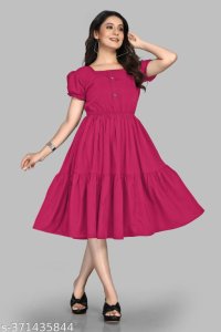 Comfy Feminine Women Dresses