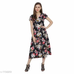 Women's Crepe Trendy Women's Dresses Vol 2