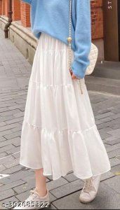 Casual Trendy Women Western Skirts