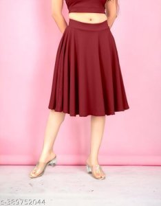 Elegant Feminine Women Western Skirts