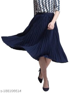 Designer Feminine Women Western Skirts