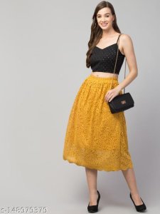 Fashionable Glamarous Women Western Skirts