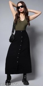 Designer Modern Women Western Skirts