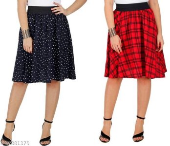 Casual Trendy Women Western Skirts