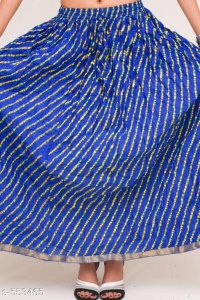 Ladies Rayon Jaipuri Printed Long Skirts Vol 1