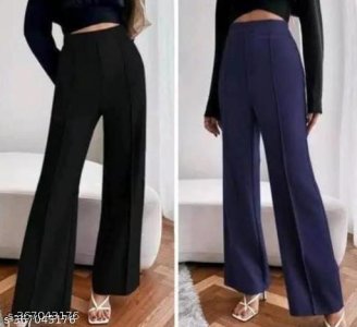 Fancy Graceful Women Women Trousers