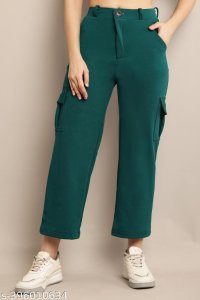 Classic Feminine Women Women Trousers 