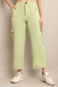 Classic Feminine Women Women Trousers 