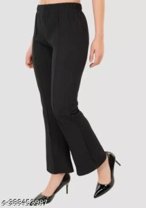 Fancy Elegant Women Women Trousers