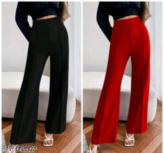 Trendy Retro Women Women Trousers
