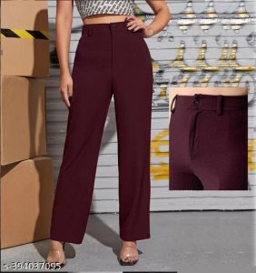 Trendy Graceful Women Women Trousers 