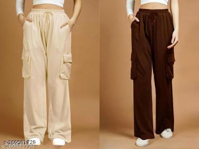 Fancy Graceful Women Women Trousers