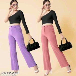 Trendy Modern Women Women Trousers