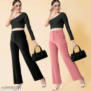 Trendy Modern Women Women Trousers