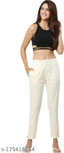 Classic Glamorous Women Women Trousers 