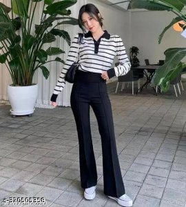Anara Fashion Women's Trousers & Pants