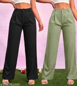 Trendy Elegant Women Women Trousers