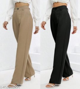 Fancy Elegant Women Women Trousers