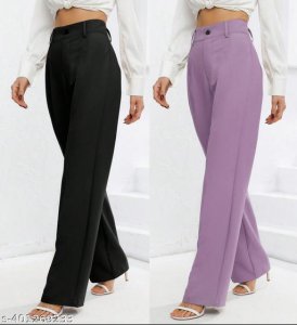 Fancy Elegant Women Women Trousers