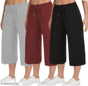 Trendy Graceful Women Capris