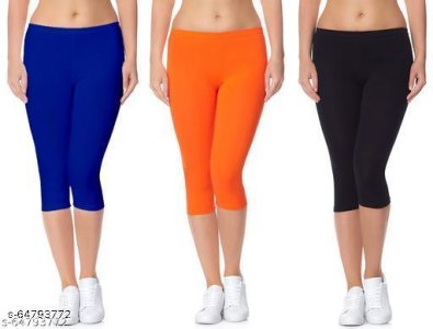 Comfy Retro Women Capris